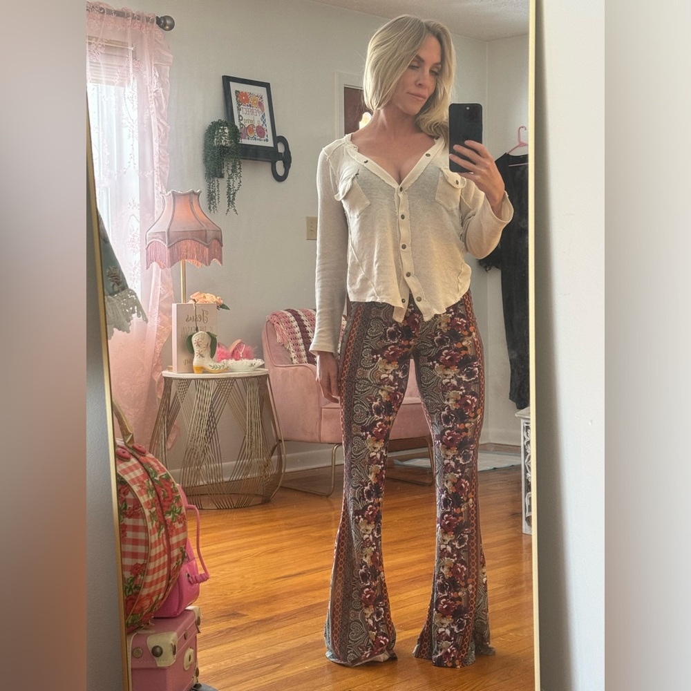 Retro Inspired Stretch Pant